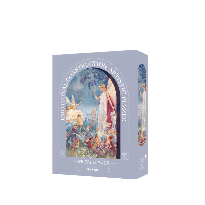 SEREN ART《仙女与精灵》500片拼图：复古艺术，治愈心灵的宝藏拼图✨
