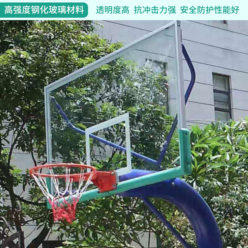 铝合金包边透明篮板：户外篮球架的新宠，如何挑选适合你的标准钢化玻璃篮球板?