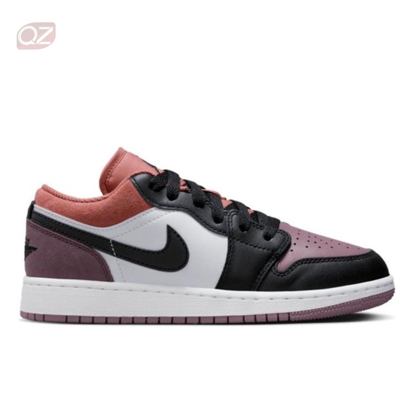 Air Jordan 1 Low GS 白褐紫：复古潮流，低帮新宠！