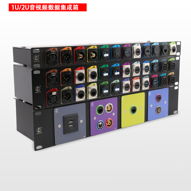 舞台灯光控场神器：1U机柜式ART-NET转DMX512四路2048通道，让灯光秀更出彩✨