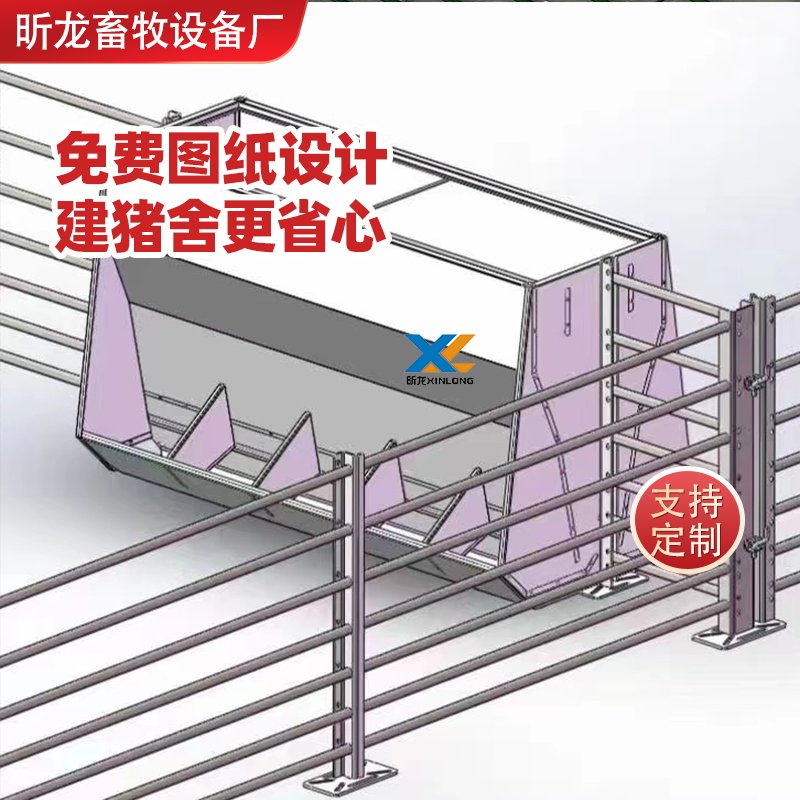 穿管立柱快速建猪圈神器，热镀锌穿管立柱助你轻松搭建猪牛羊圈