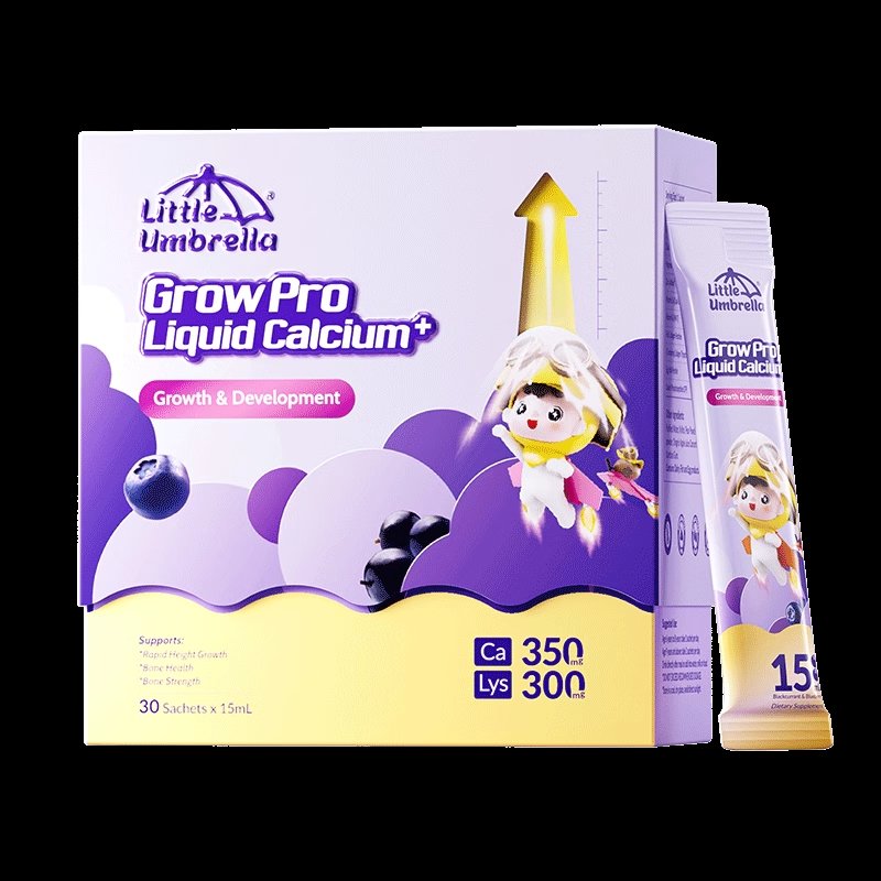 小小伞有机火箭钙：孩子长高路上的秘密武器，6岁以上孩子的专属身高增长剂！