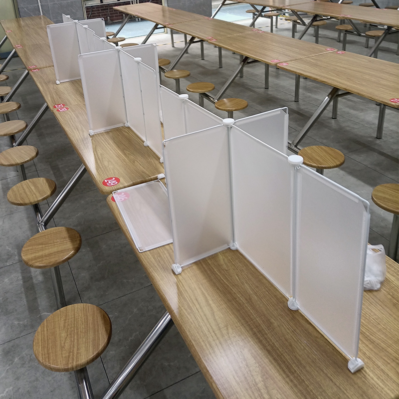 食堂餐桌隔离板：守护用餐安全，让每一餐都安心