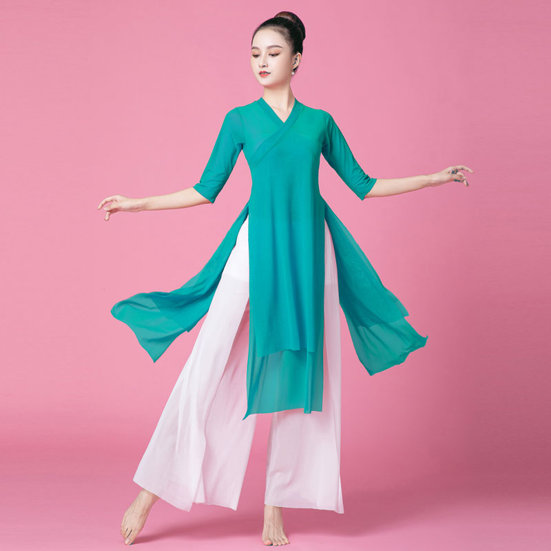 古典舞服装进化史：从练功服到身韵纱衣，中国舞演出服的华丽蜕变