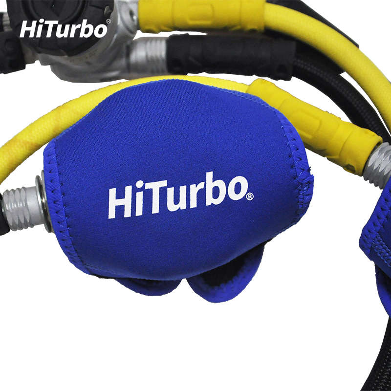 HiTurbo潜水调节器二级头保护套：安全抗震，咬嘴潜水无忧！