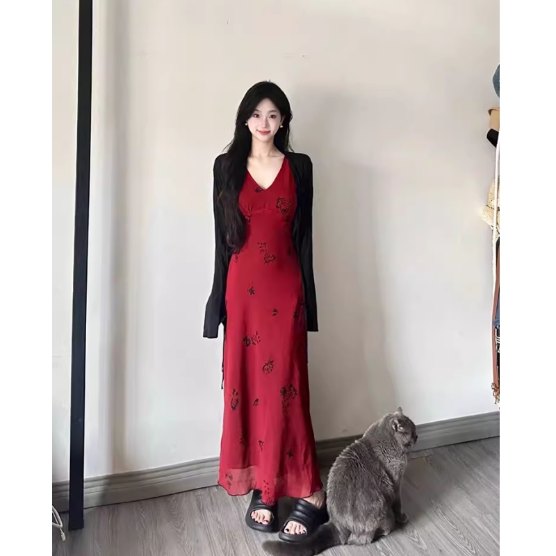 2025春季爆款！法式蝴蝶结网纱吊带背心，穿上直接美到窒息✨
