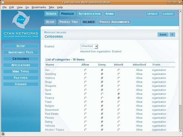 CYAN Secure Web1.7.5