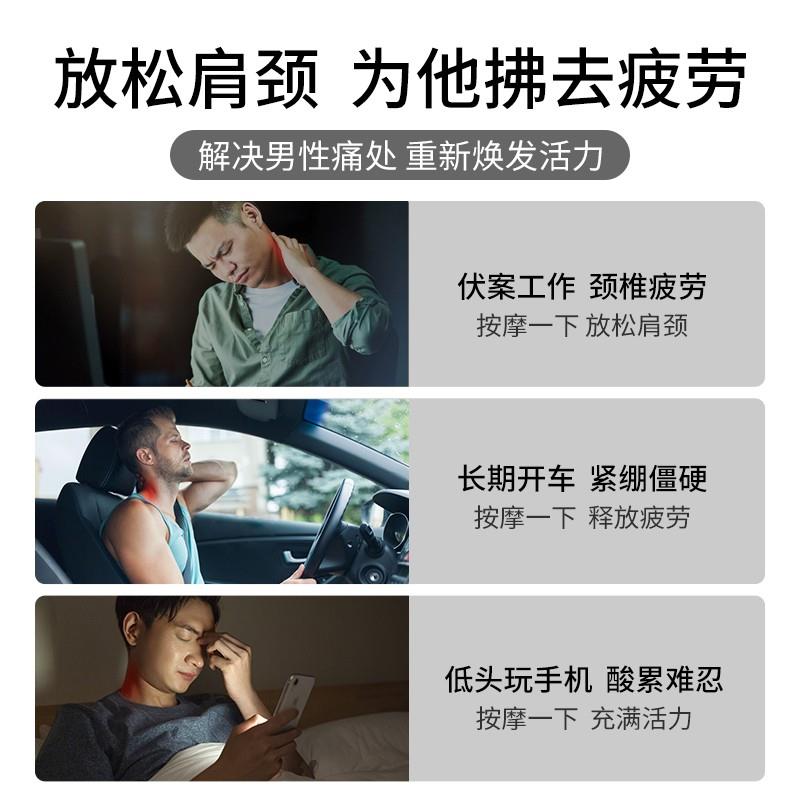 护颈椎曲度变直矫正枕头：告别富贵包，享受电动按摩+加热敷的极致体验！