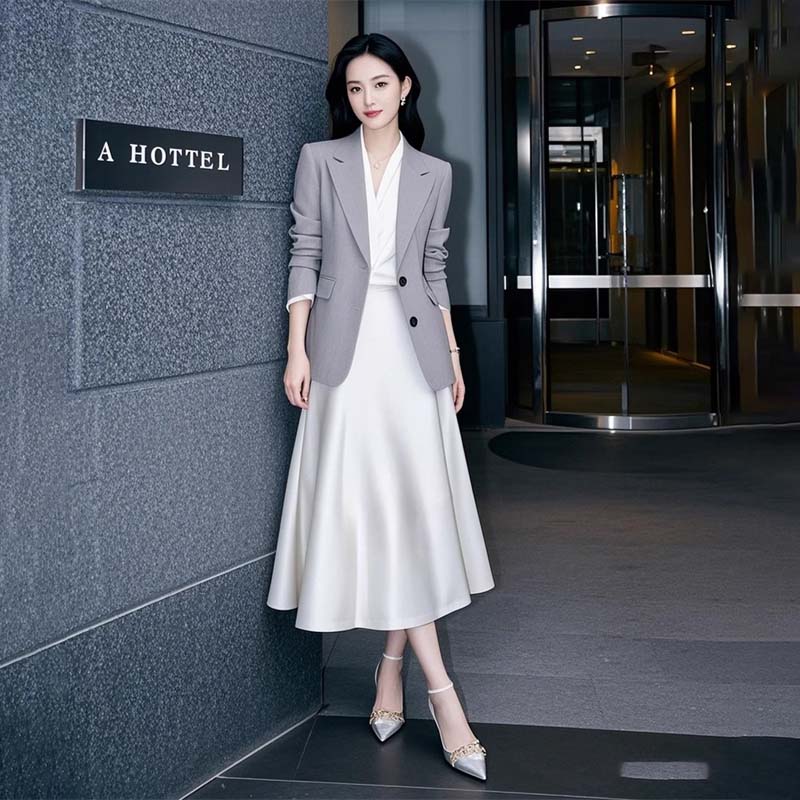 BEBE NOBLE显瘦西装套装：秋季必备，穿出高级感！✨