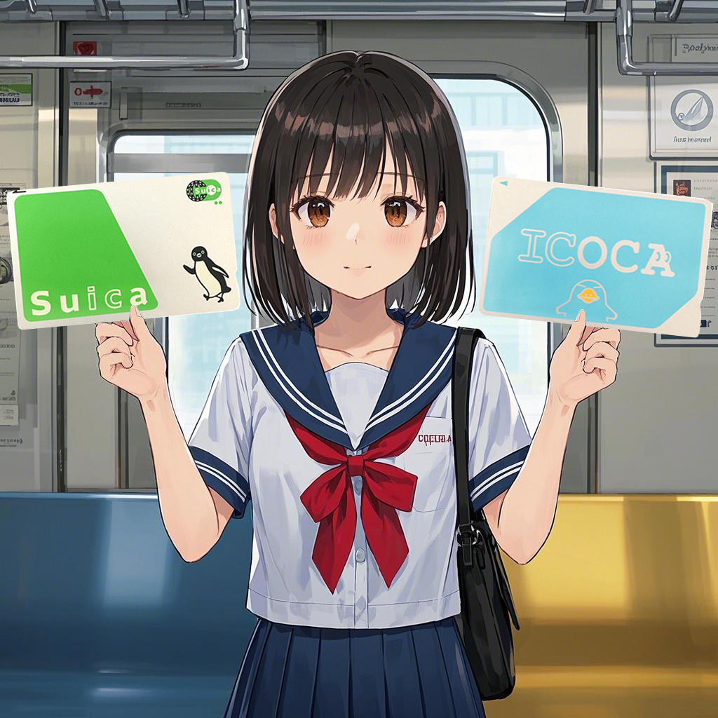 全日本通用交通卡：SUICA、ICOCA、KITACA、JR北海道东京IC，一卡畅游日本！✨