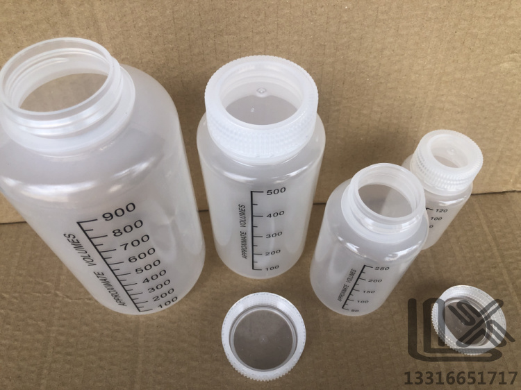 大口瓶125-1000PP透明塑料瓶：实验室分装神器，耐高温带刻度，如何选择最适合你的试剂瓶？