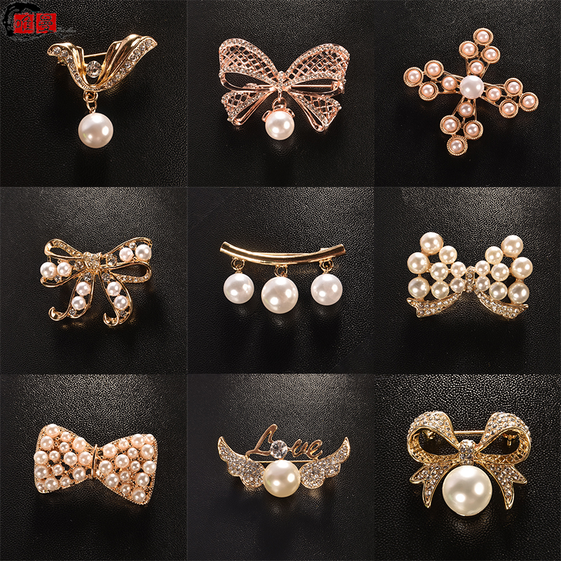 夏季必备！蝴蝶结防走光神器，高档胸口免缝胸针，百搭别针轻松搞定走光烦恼！