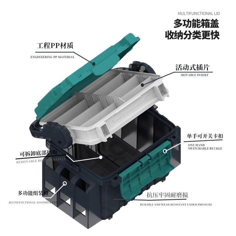 钓友狂喜！新款多功能钓箱真的太香了！海钓路亚都离不开它！