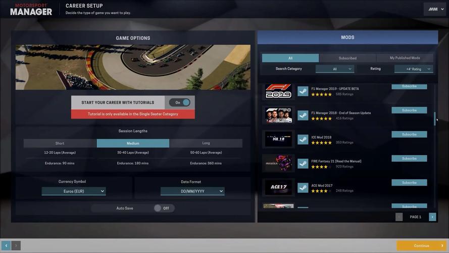 Motorsport Manager,打造你的赛车王朝