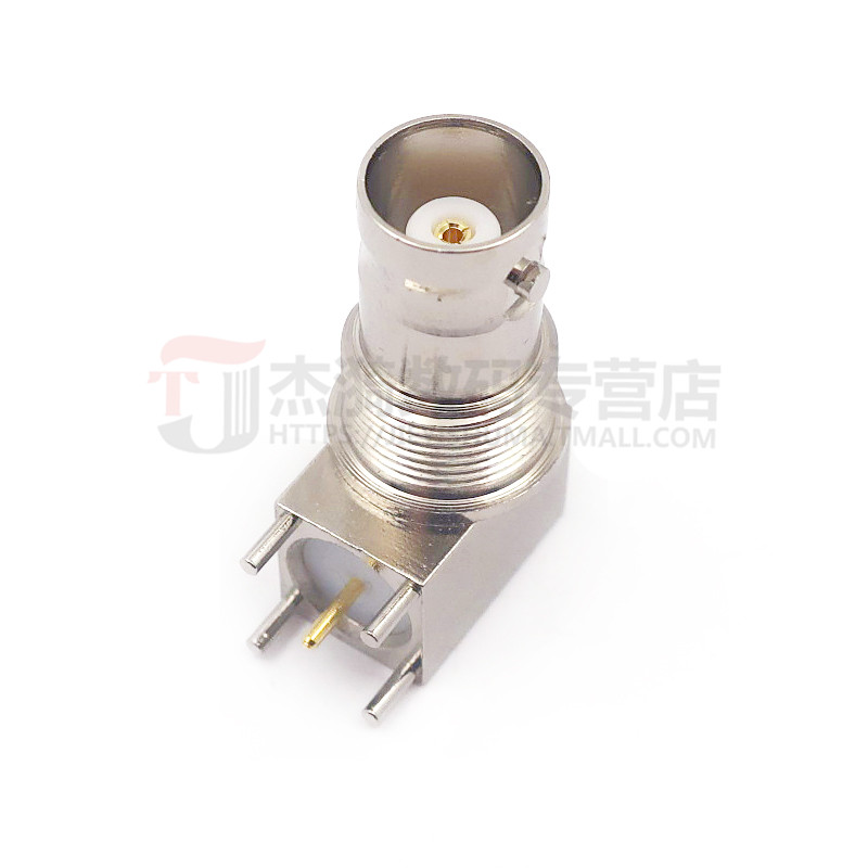纯铜BNC-KWE连接器：视频监控接头的品质保证，揭秘50欧姆Q9三脚弯母座的秘密！