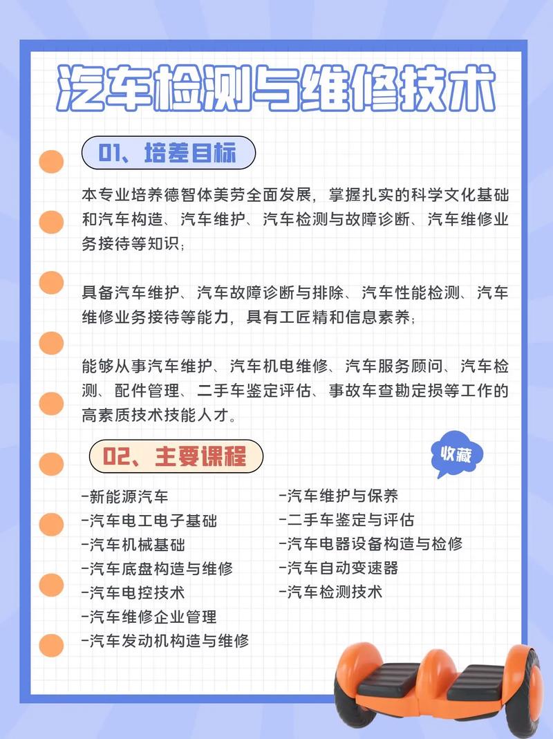 汽车检测与维修专业就业方向,多元化就业前景与职业发展路径解析