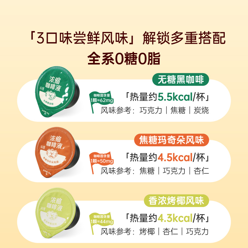 永璞咖啡浓缩液闪萃胶囊：0糖0脂，轻松解锁冰美式新体验！