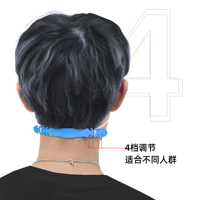 口罩带挂钩防勒带耳护耳朵卡扣调节头戴式口罩绳伴侣防痛保护神器，告别口罩勒耳烦恼！