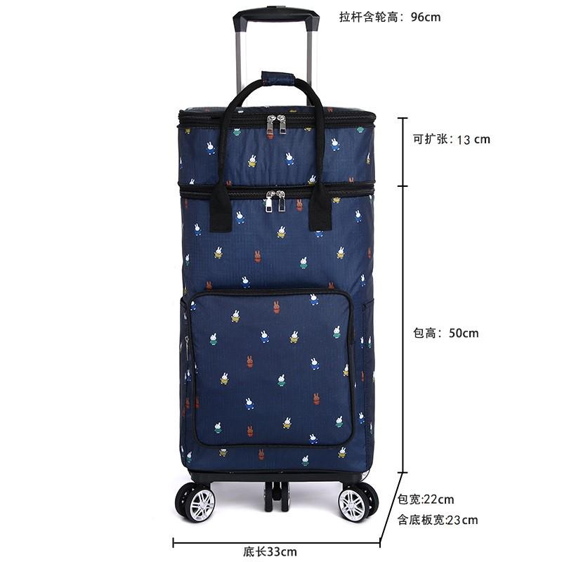 粉色小推车：多功能网红神器，摆地摊购物车新潮流！️