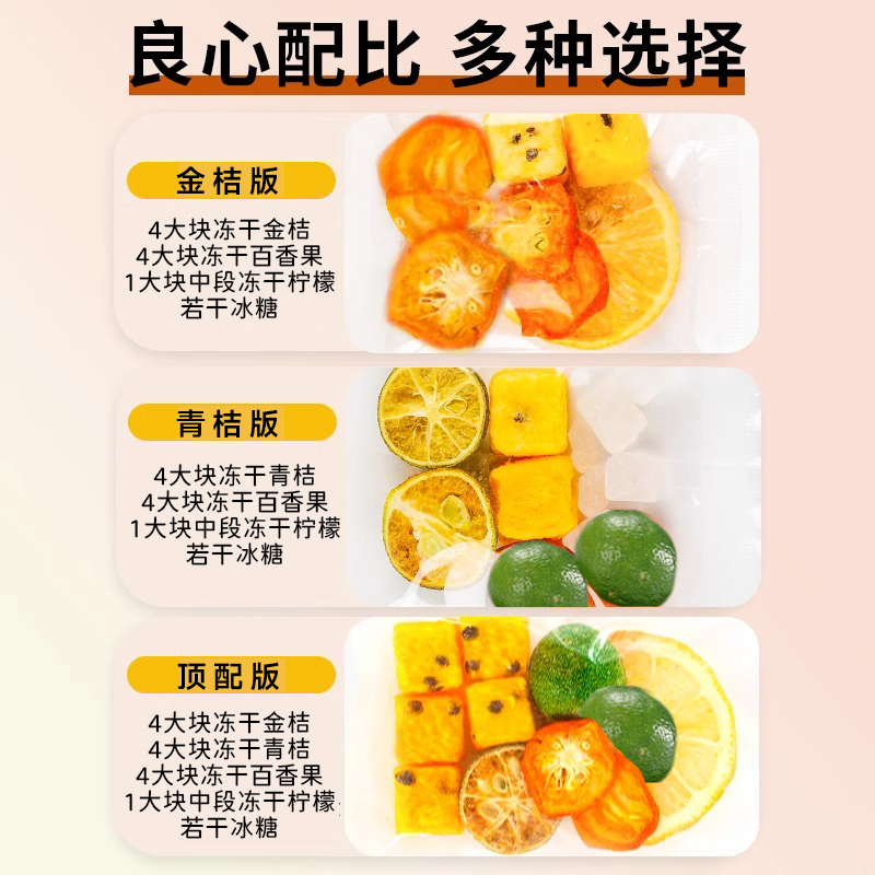 金桔柠檬百香果茶：夏日解渴神器，一口入魂的清爽滋味!