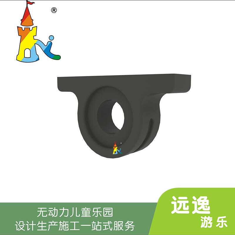 户外双人跷跷板底座橡胶缓冲垫原木多人跷跷板扶手配件：如何打造安全又好玩的儿童乐园?