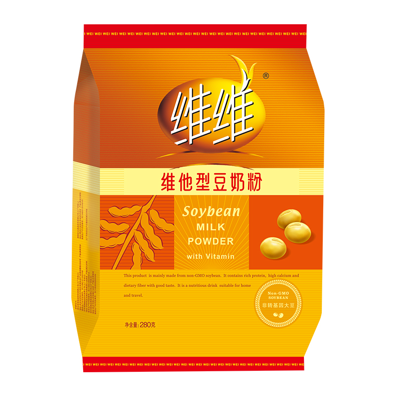 维维维他型豆奶粉：营养早餐新选择，高蛋白代餐粉冲调方便！早餐新革命！