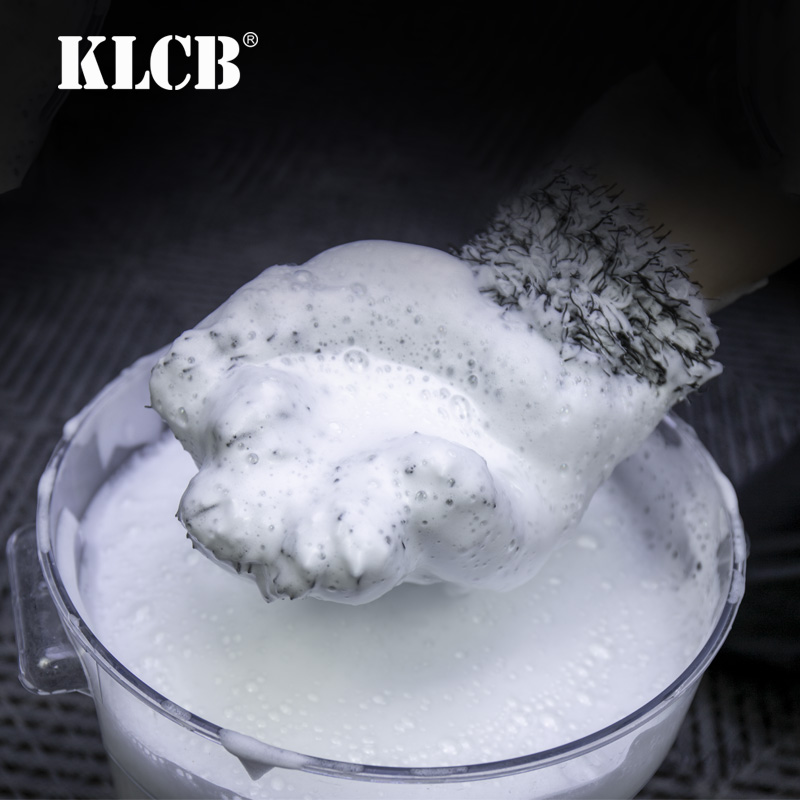 KLCB苛力洗车手套：熊掌级呵护，给爱车一场温柔的SPA！