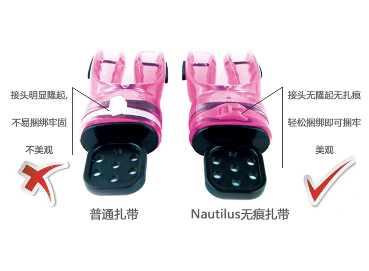 Nautilus鹦鹉螺潜水扎带：水下自由，无痕束缚，潜水必备神器！