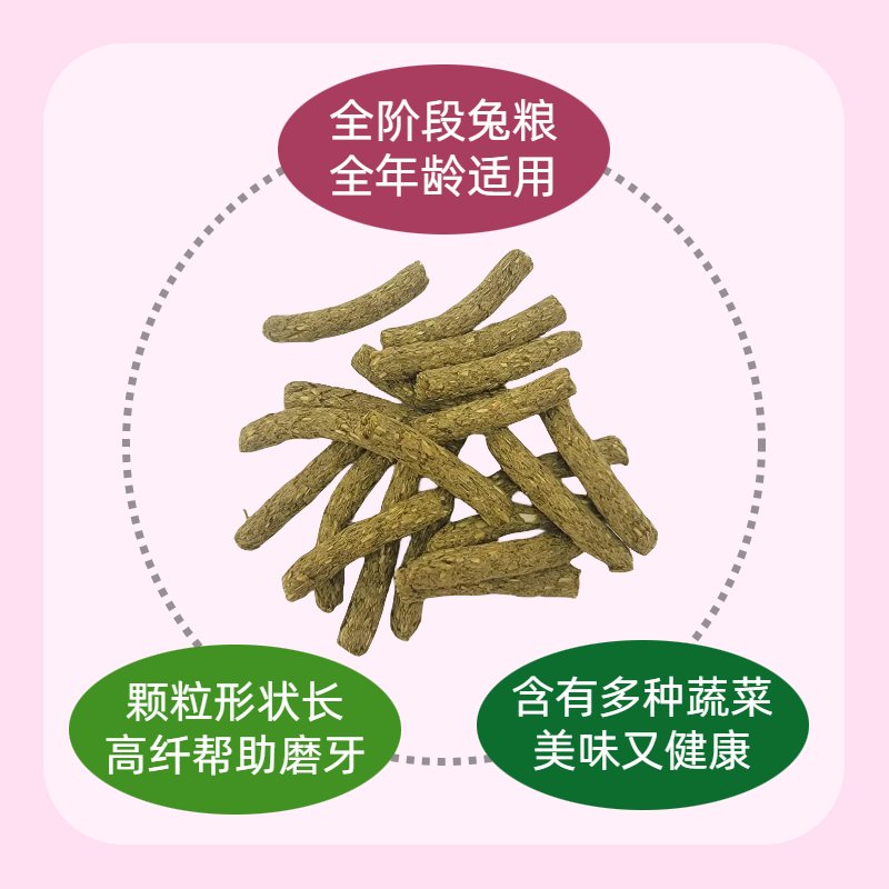 兔主粮天花板！HIPET海佩特全阶段兔粮真的香到跺脚！养兔必看