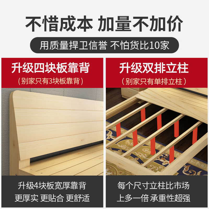 家玺美式乡村实木床：轻奢双人床VS高端法式床，谁才是你的梦中情床？