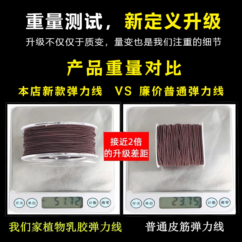 高弹力进口松紧弹力绳：户外运动必备神器，安全又时尚！✨