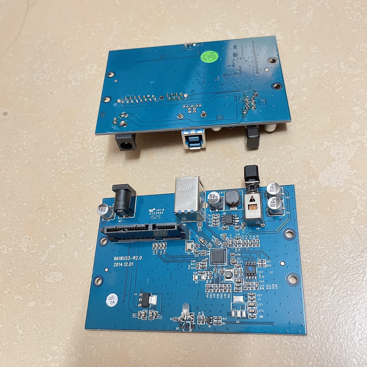 USB3.0 5G移动硬盘转接板！SATA接口真香警告！ESD EMI超稳定，价格还这么香？！
