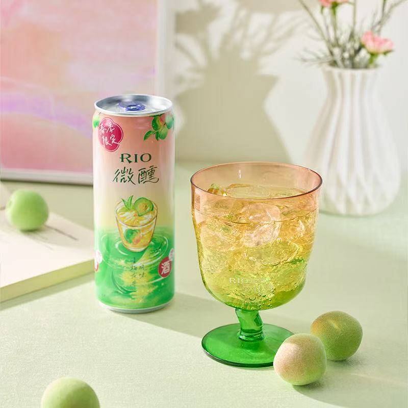 生日礼盒RIO锐澳新品青梅龙井拿铁鸡尾酒：生肖龙限定，给TA不一样的惊喜!