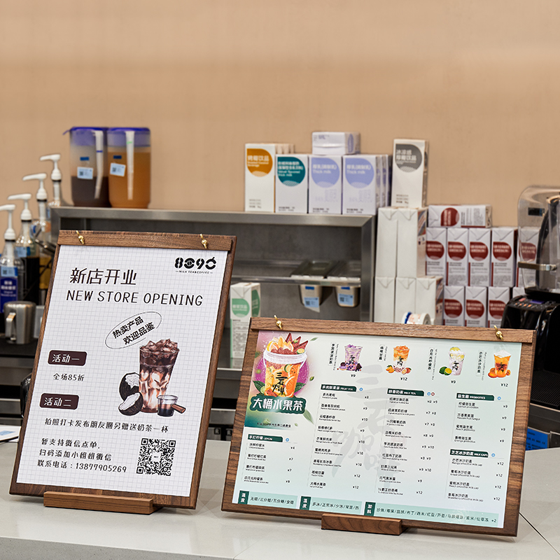 定制台卡桌牌广告立牌：解锁创意营销新姿势，打造吸睛神器！