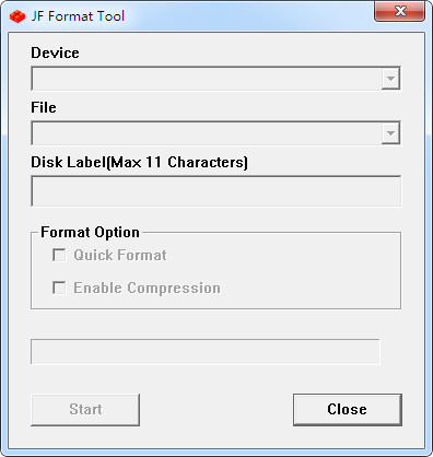创见u盘格式化工具(JF Format Tool)v2.0.0.7绿色版