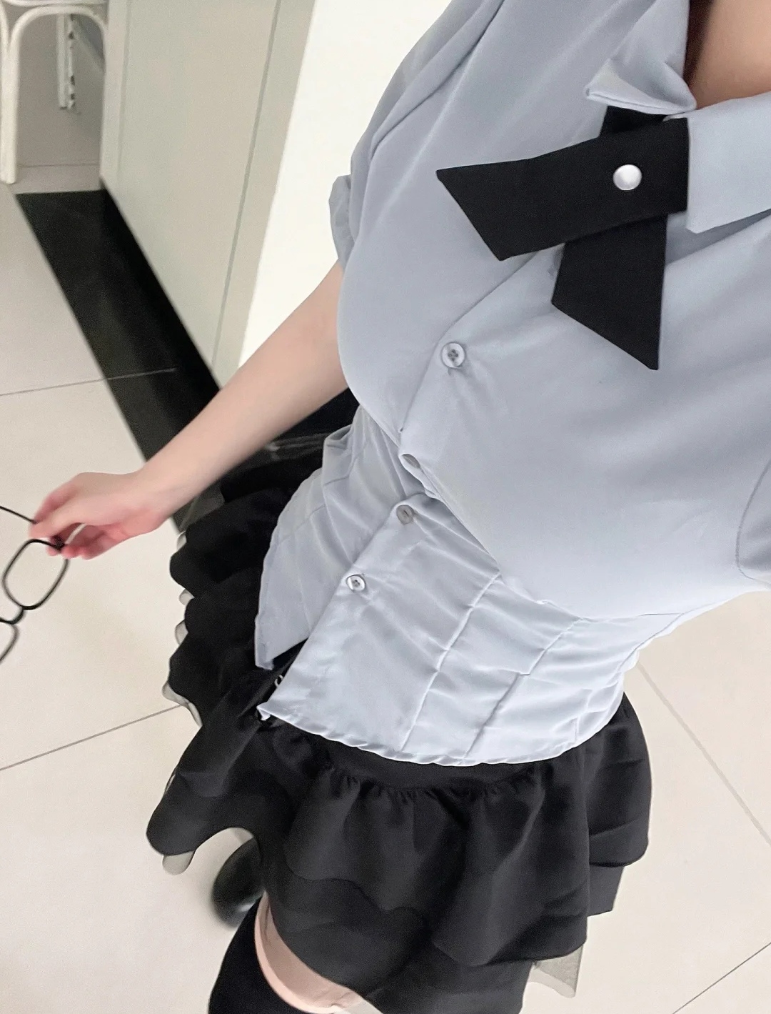 小个子女孩的夏日福音！学院风短裙套装，日系JK制服的魅力无法抵挡✨