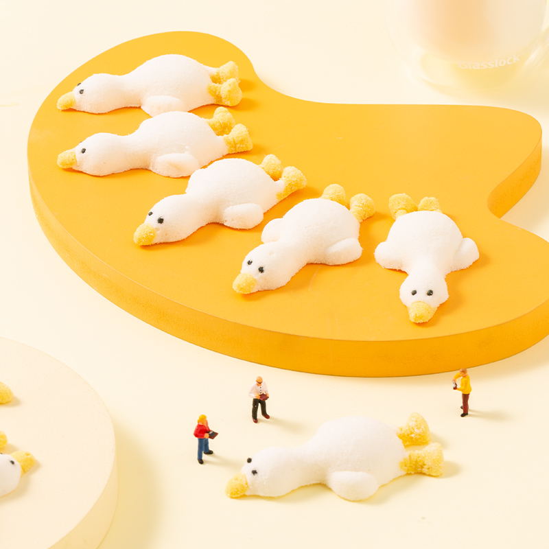 3D烘焙立体蛋白糖：网红甜品装饰新宠，定制专属可爱小动物糖果摆件