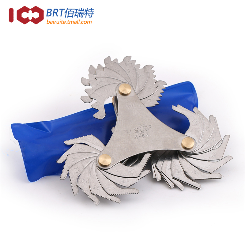 牙规螺纹测量工具大解析：55°60度螺纹规样板牙规公制英制美制牙全攻略