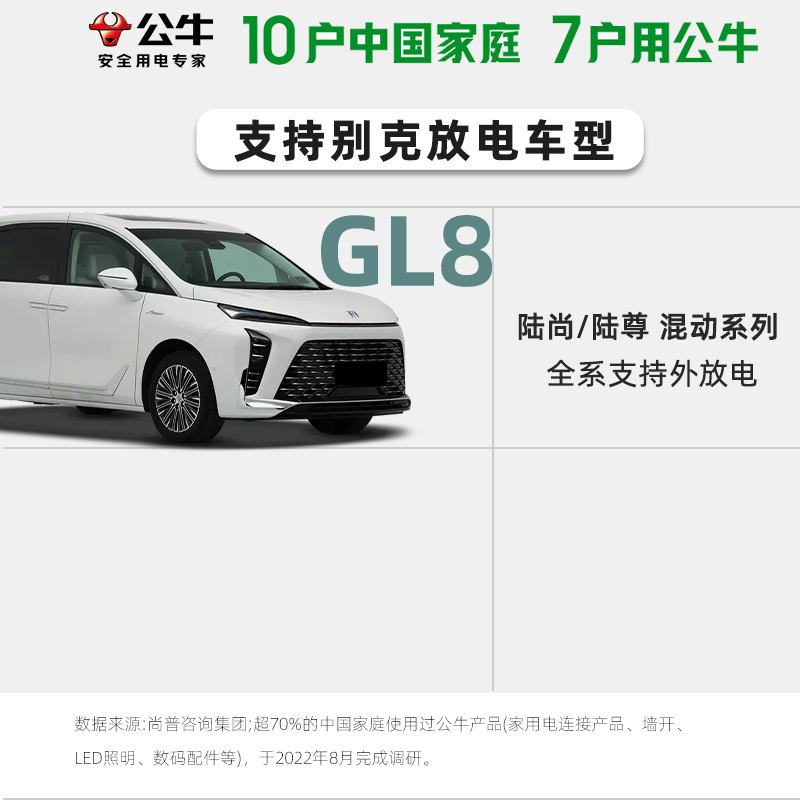 别克GL8 PHEV充电枪&amp;外放电枪器：解锁新能源车的多功能生活！
