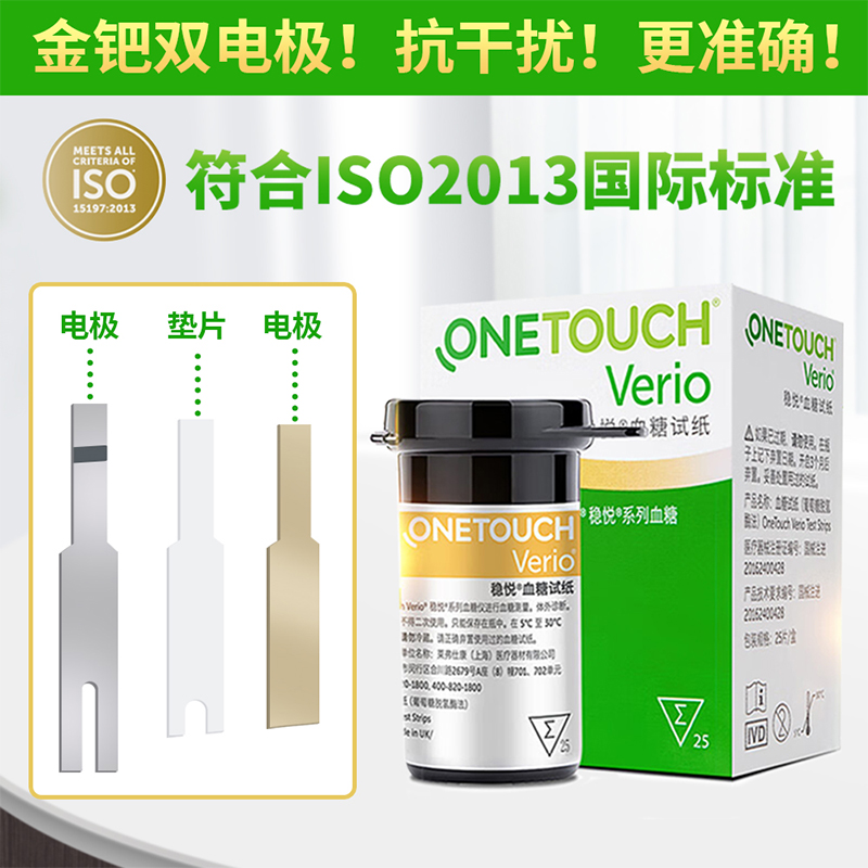 欧洲直邮英国OneTouch稳悦血糖试纸，50片家用检测神器，进口正品，你值得拥有吗？