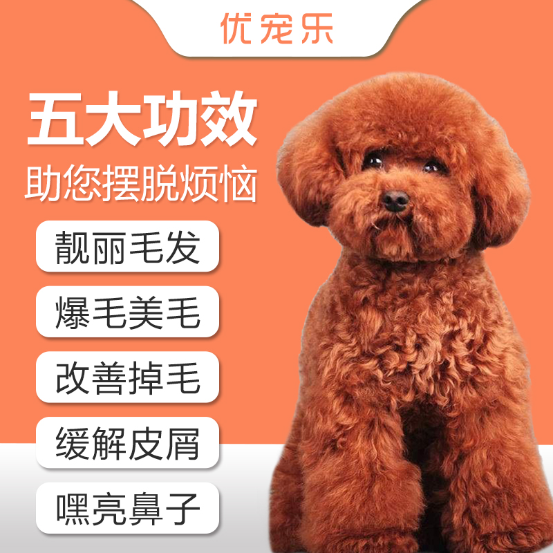 优宠乐狗狗虾红素泰迪增色美毛粉：泰迪犬的美容圣品，让你的爱宠焕发光彩！