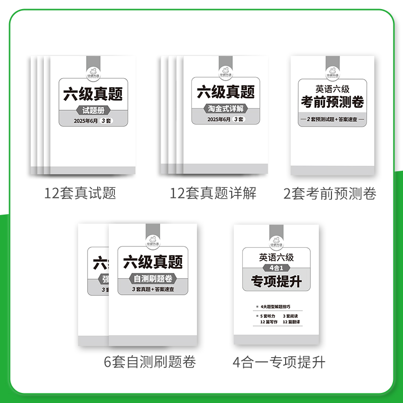 华研外语大学英语六级备考攻略：2025年12月CET6冲刺必备资料大公开！