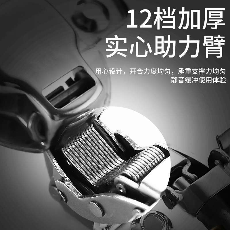 百隆家具五金配件：液压缓冲静音反弹铰链，开启衣橱门新体验！