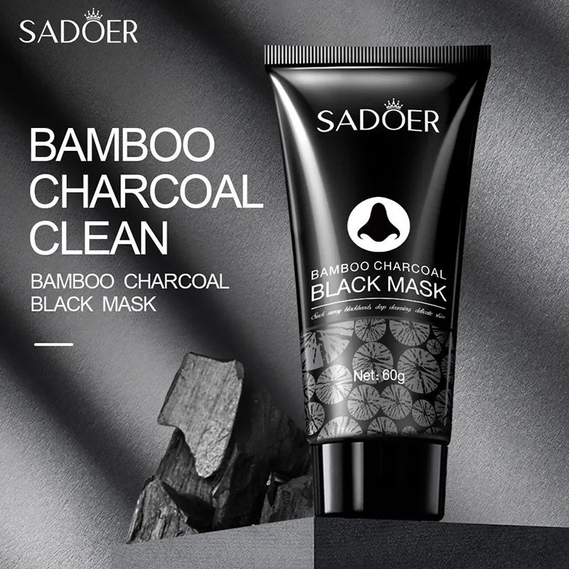 全英文SADOER竹炭鼻膜贴：温和清洁，告别黑头烦恼