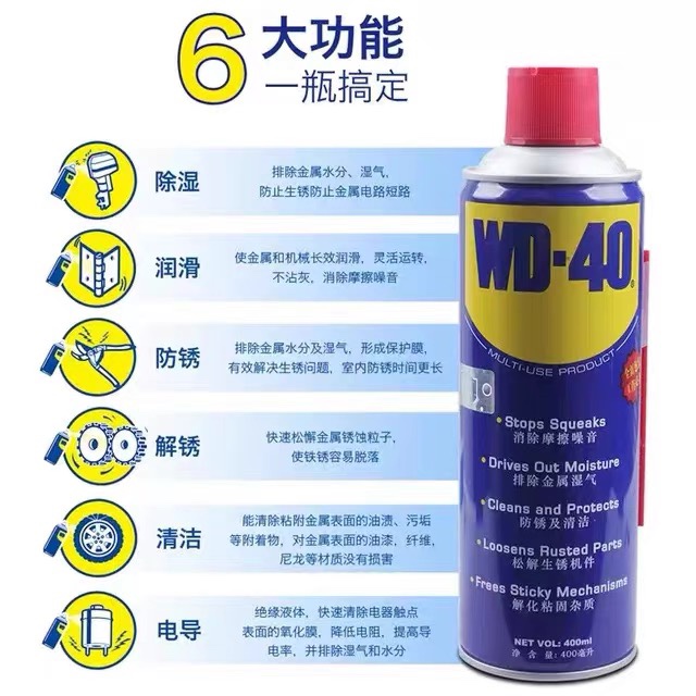 WD-40：神奇液体，解决锈迹难题的终极神器！