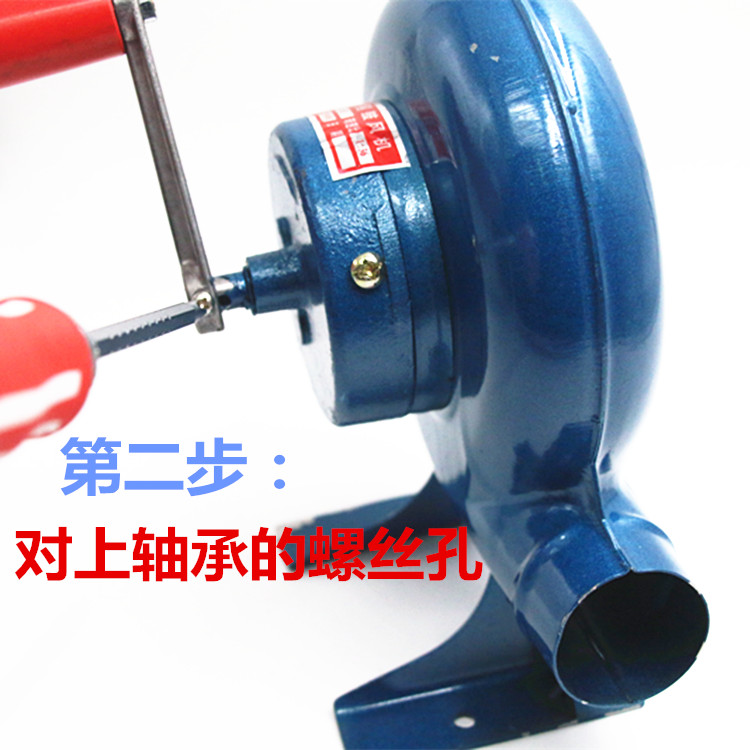 户外手摇助燃鼓风机：野炊野营必备神器，轻松点燃你的烧烤乐趣！