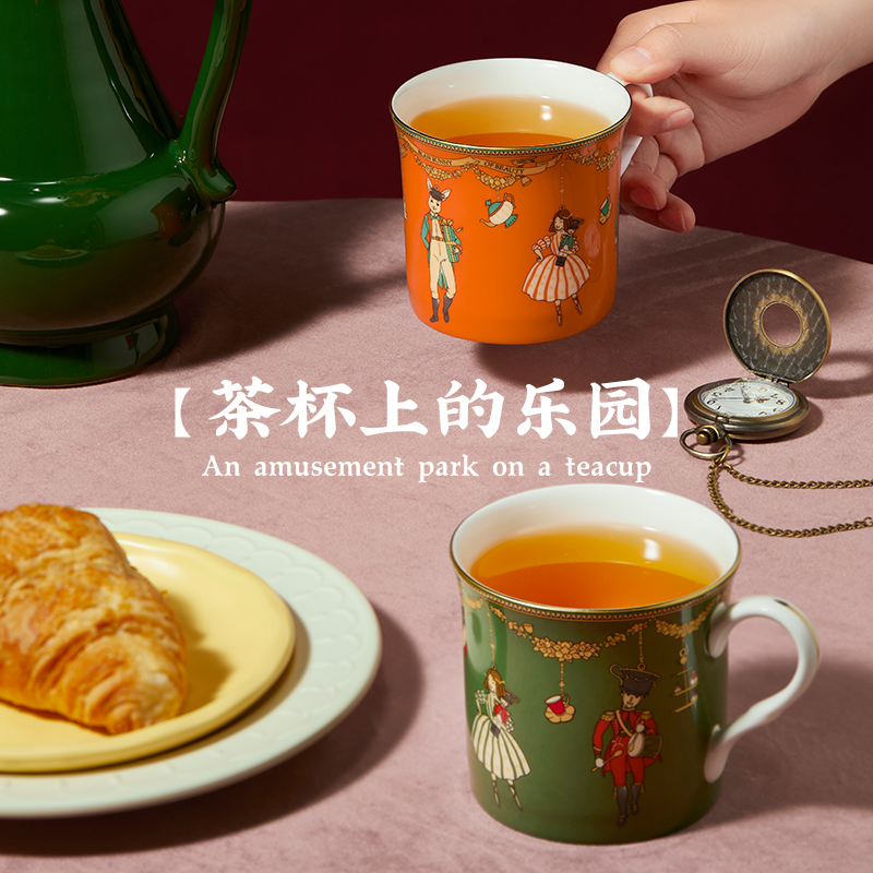 布兰兔胡桃夹子情侣马克杯：浪漫七夕，甜蜜满杯