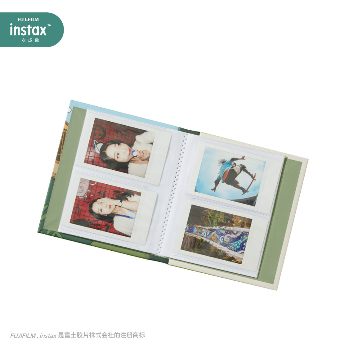 富士instax「一起去野」二联相册：留住美好瞬间，记录每一次探险
