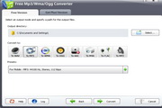 Free Mp3/Wma/Ogg Converter9.4.2
