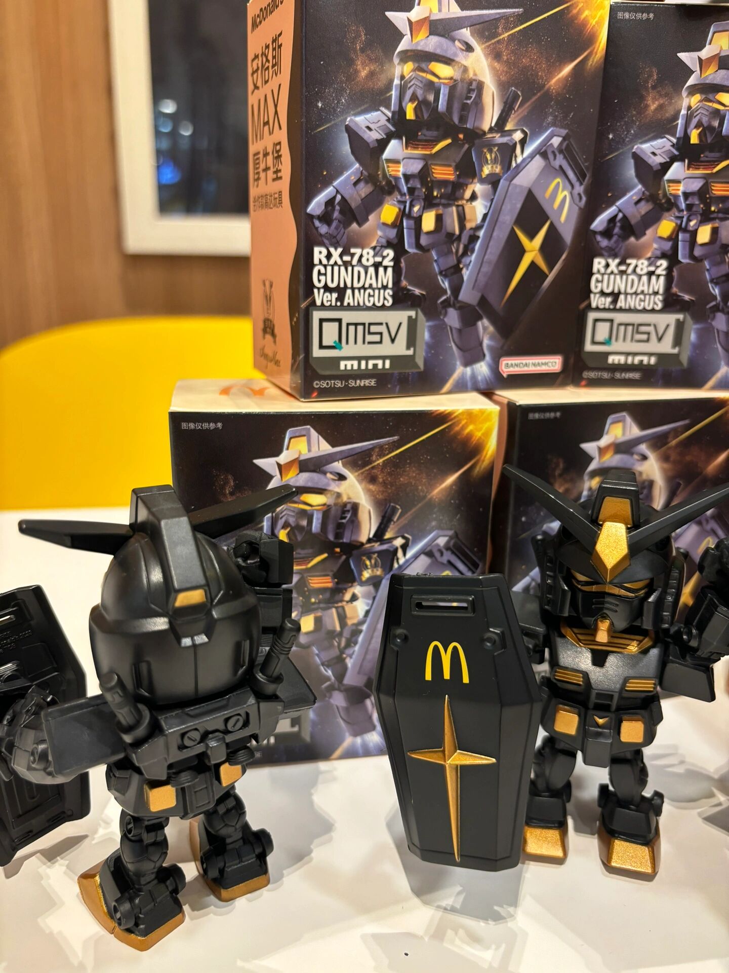 麦当劳2023正品安格斯联名高达系列限量爆款手办玩具，你还在等什么？
